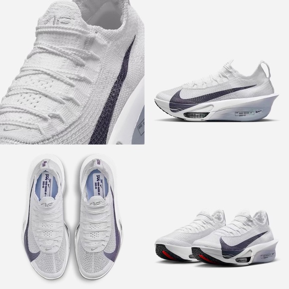 Nike White and Black Air Max Sneakers